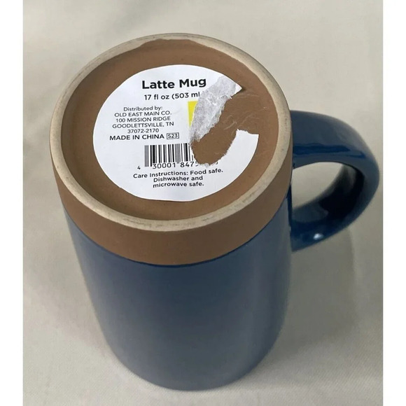 Chicken Pig Sheep Ceramic Latte Mug Cluck Oink Baa Embossed 17 Oz NEW‎ Farm - Picture 6 of 6